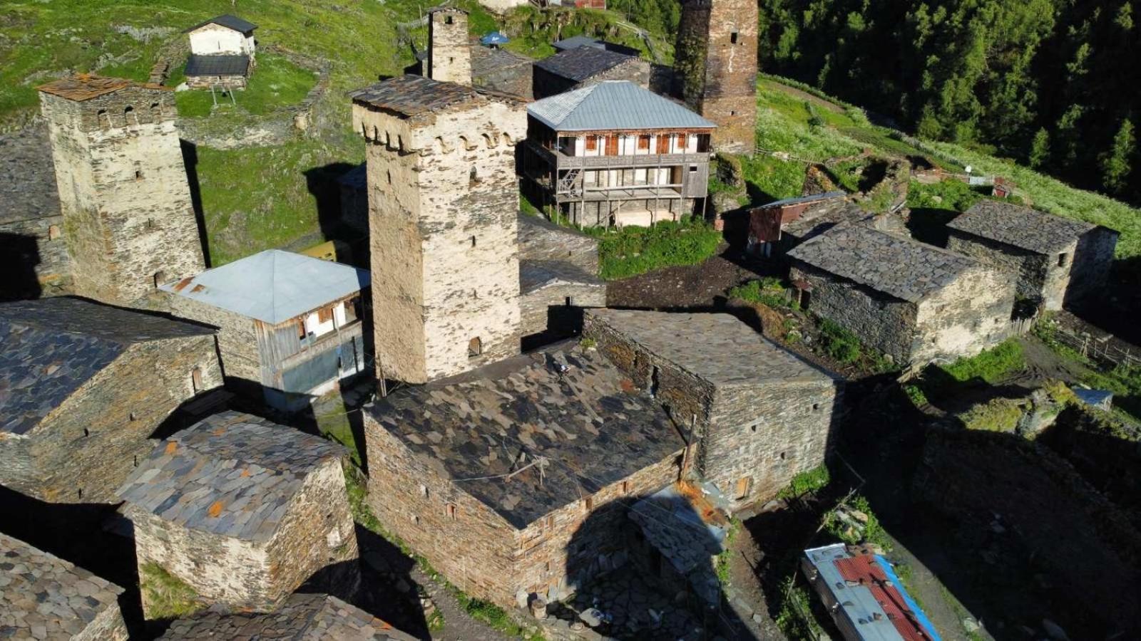 Old House Ushguli Exterior foto