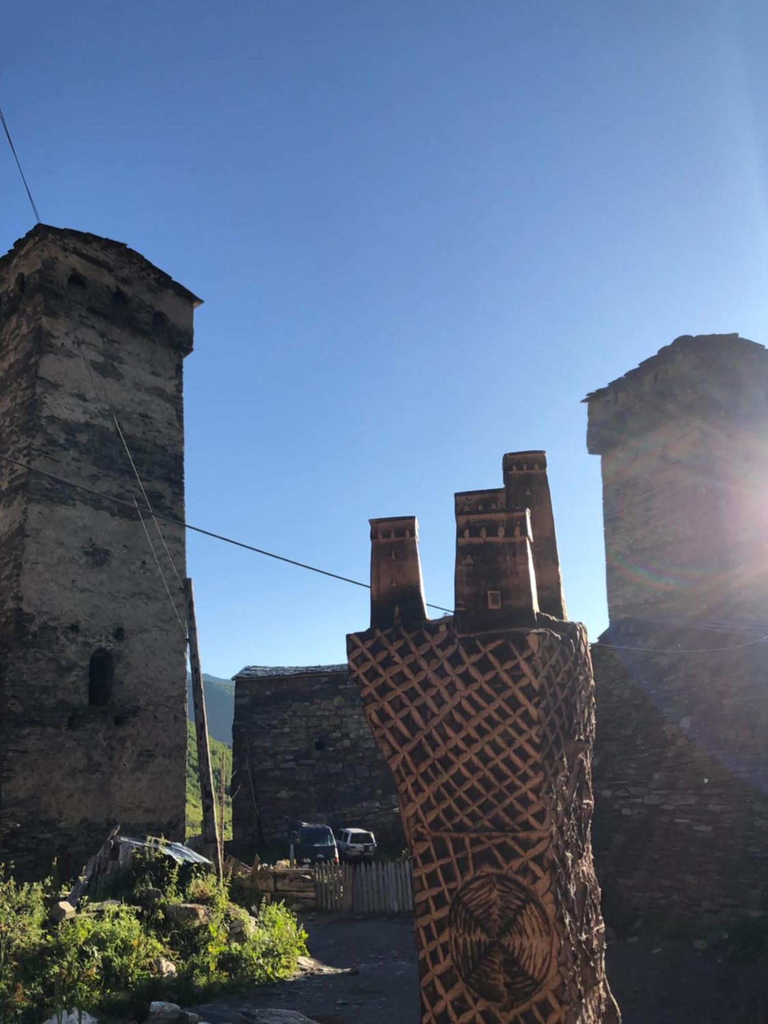 Old House Ushguli Exterior foto