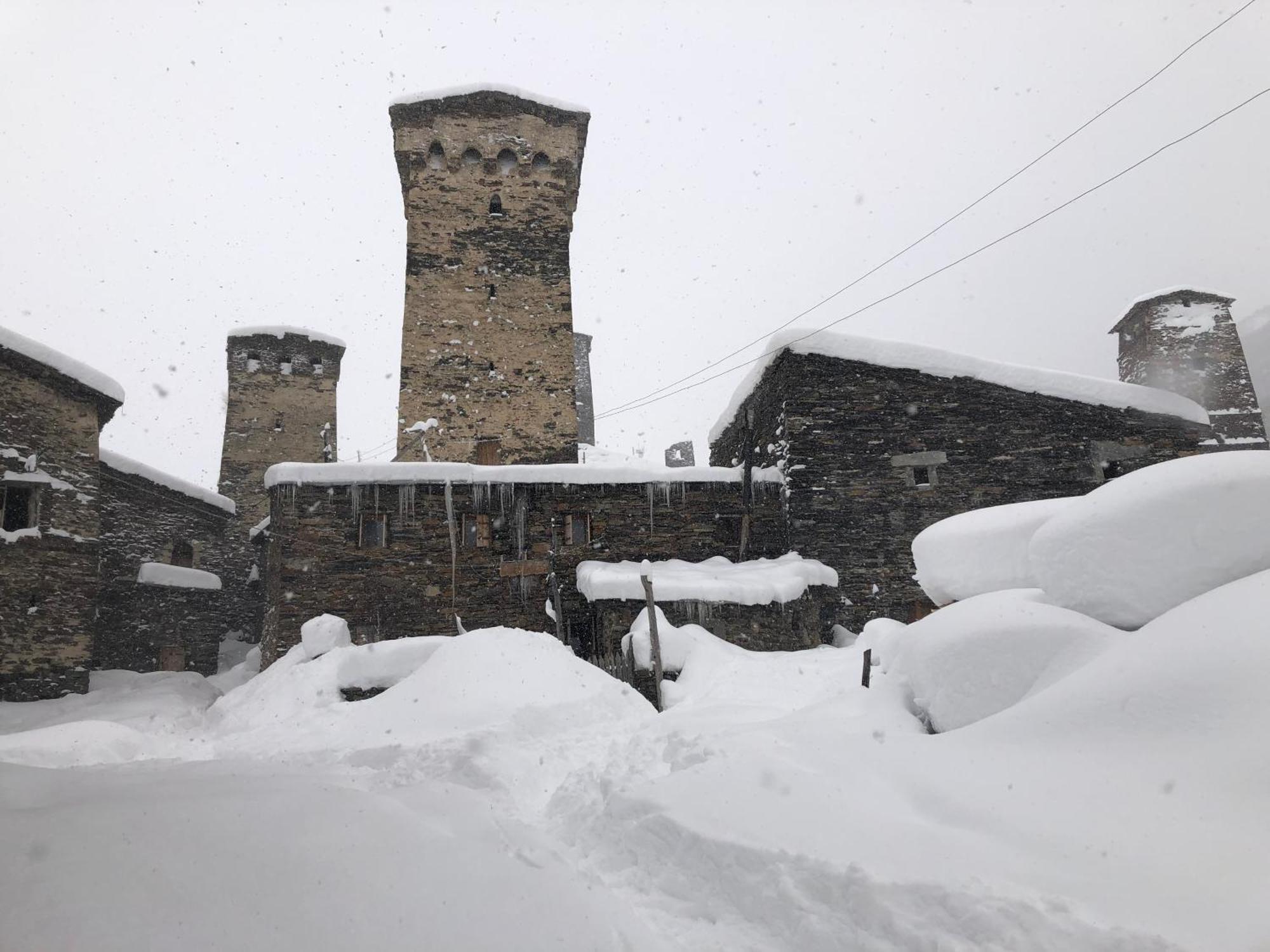 Old House Ushguli Exterior foto