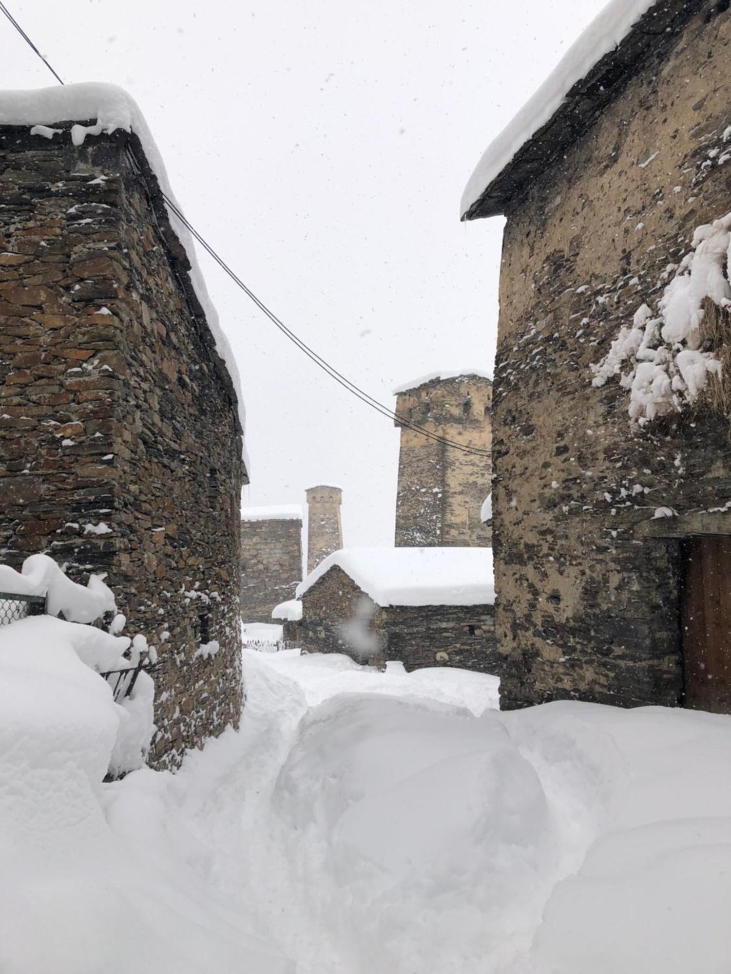 Old House Ushguli Exterior foto
