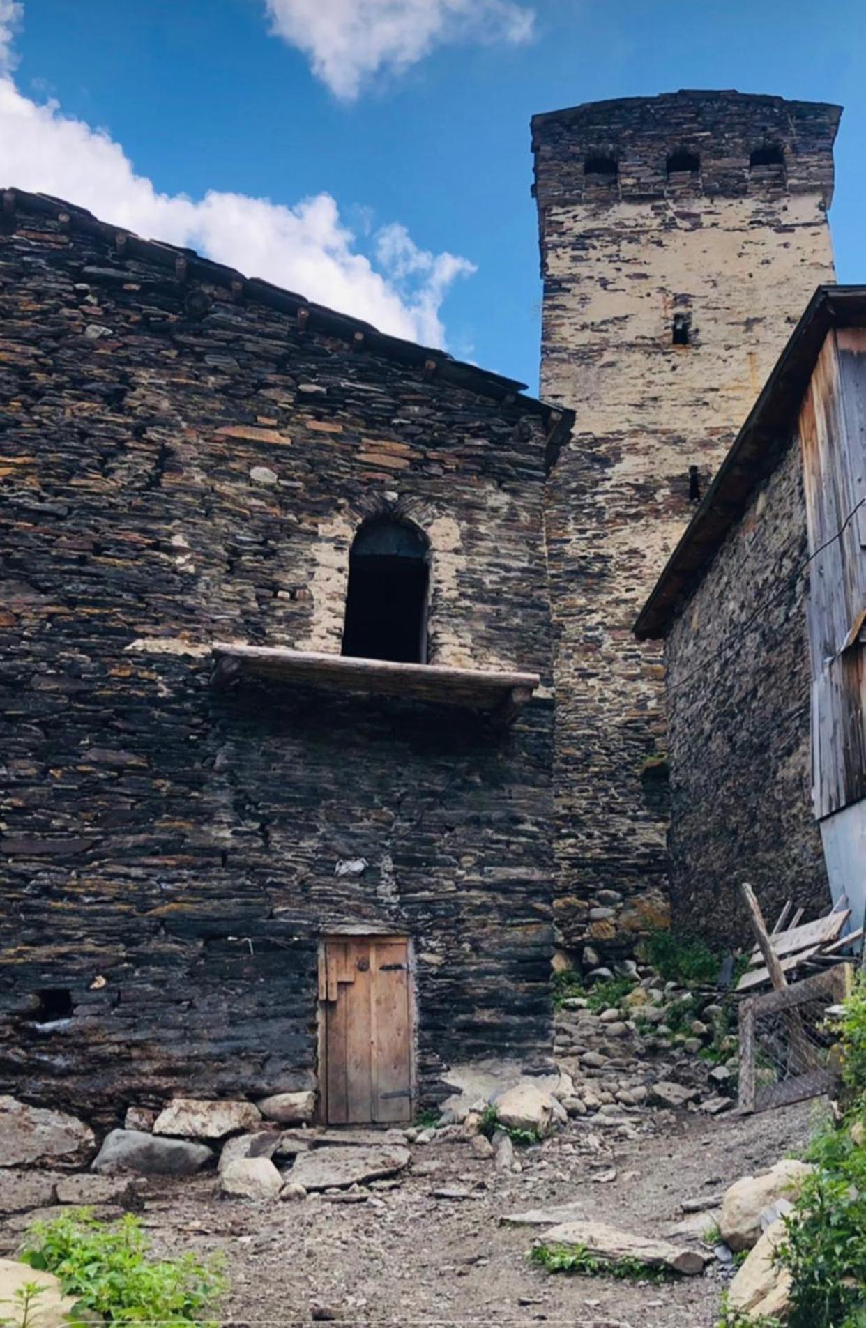 Old House Ushguli Exterior foto