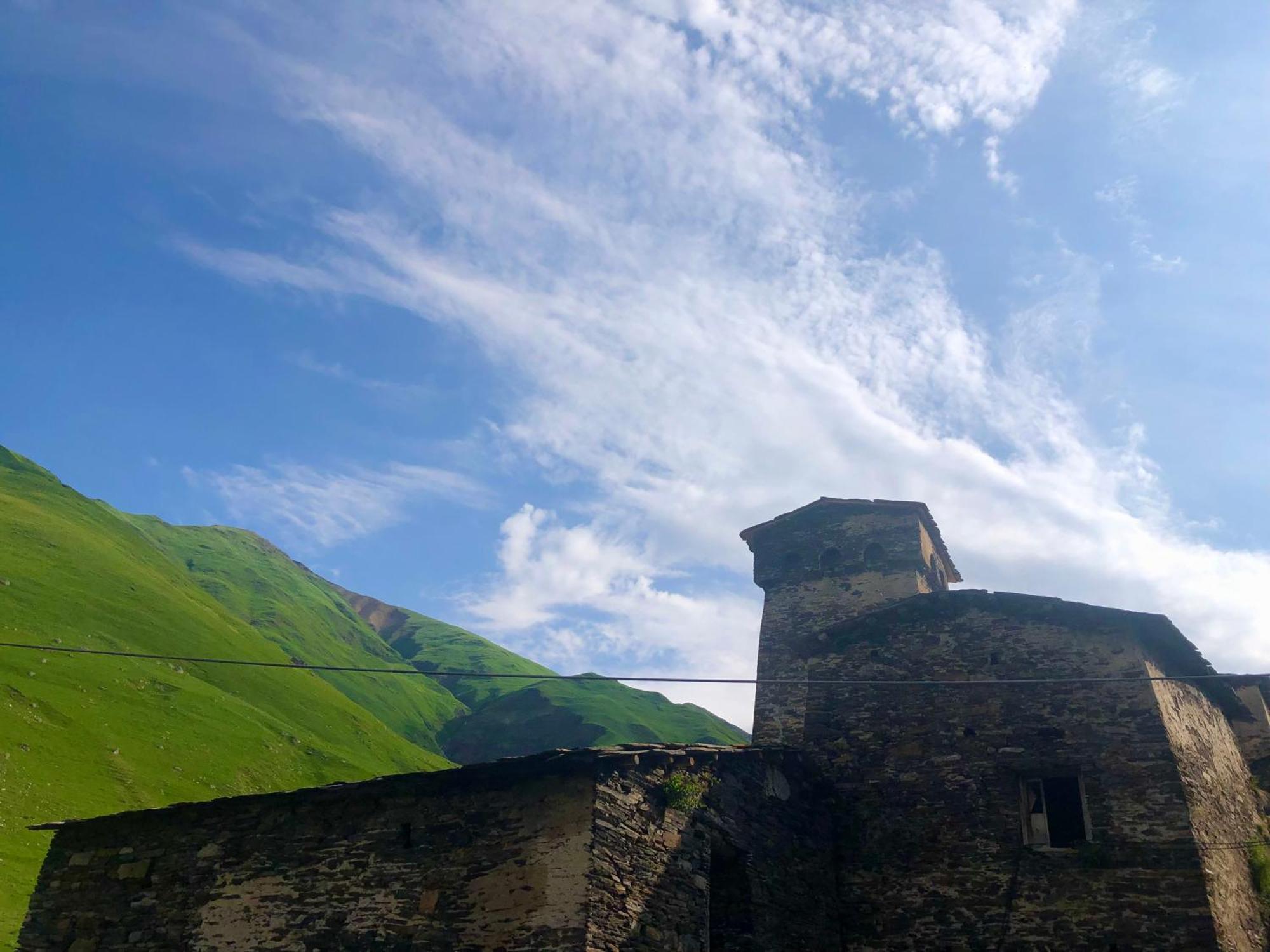 Old House Ushguli Exterior foto