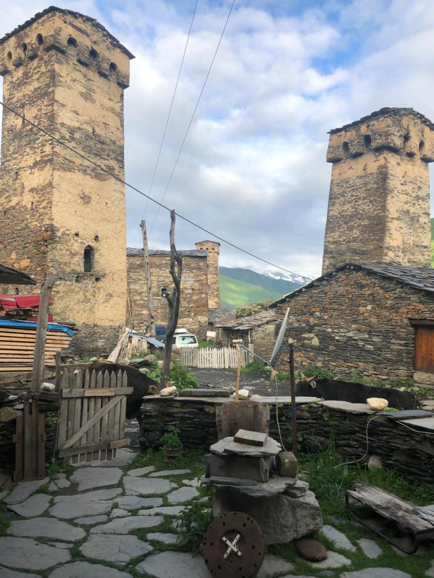 Old House Ushguli Exterior foto